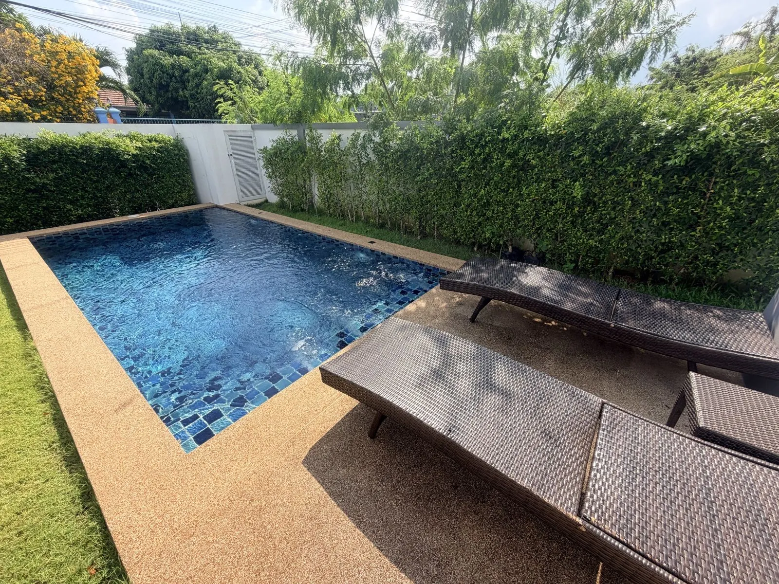 Private Pool — brand-new 3 BR pool villa in Bang Saray, Pattaya
